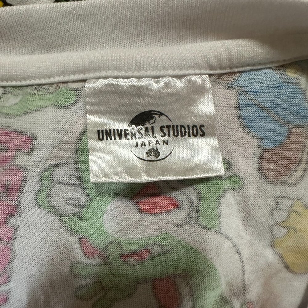 Mario Luigi Peach Yoshi Koopa Universal Studios Japan Men's T Shirt Size Large C - Picture 3 of 4